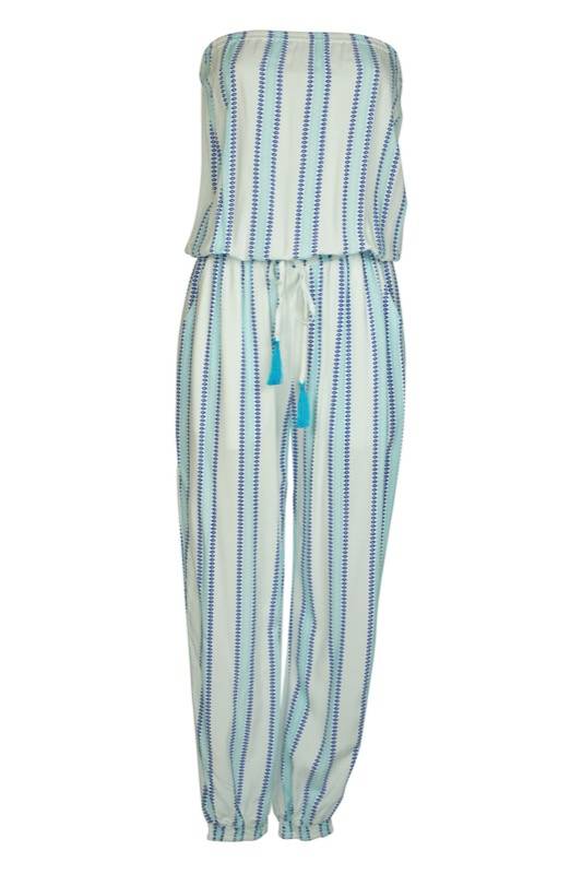 SALE Brooke Jumpsuit aqua moon
