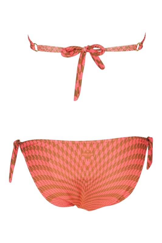 SALE Bügel Bikini Mit Geometrichem Muster