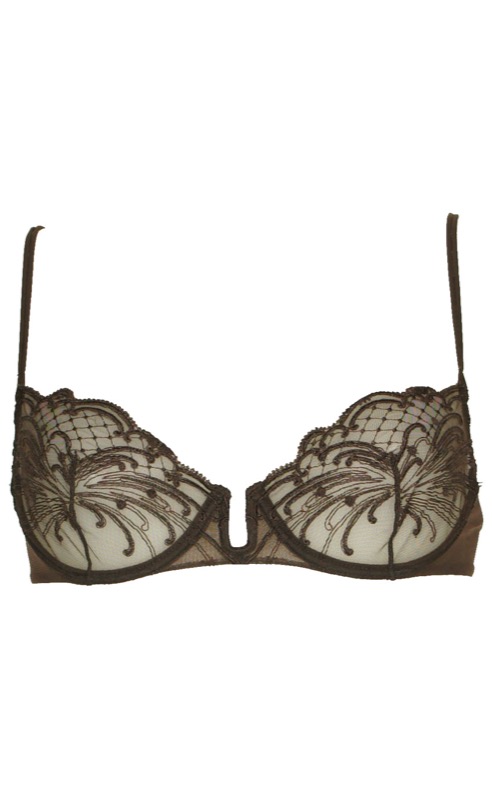 SALE Castle Ungefütterter Bügel BH Braun