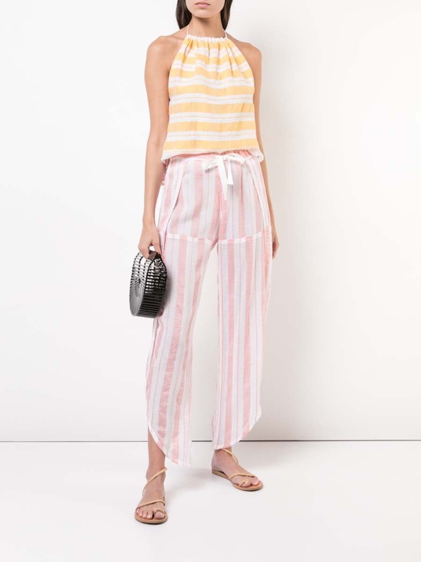 SALE Doro Halter Top In Gelb