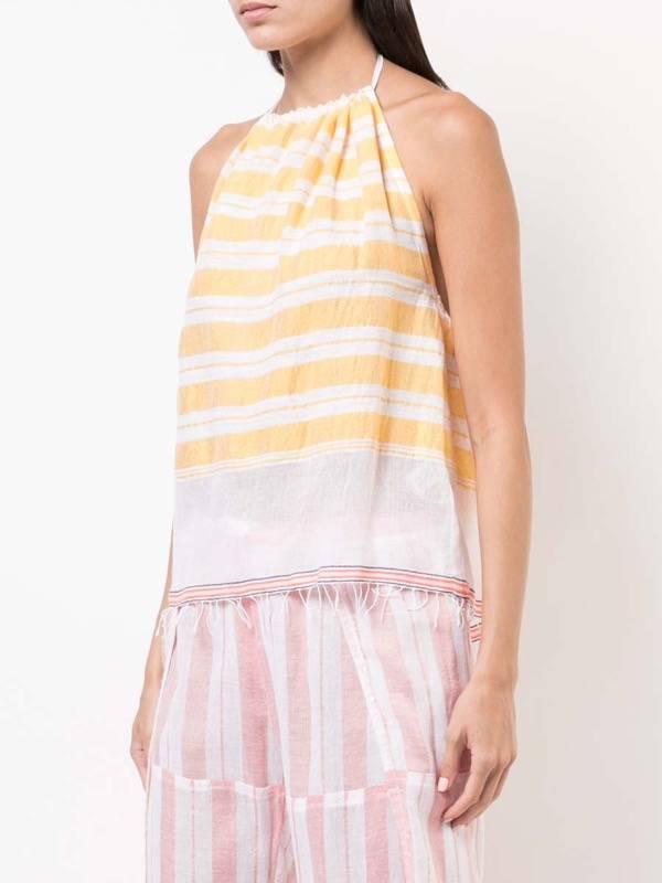 SALE Doro Halter Top In Gelb