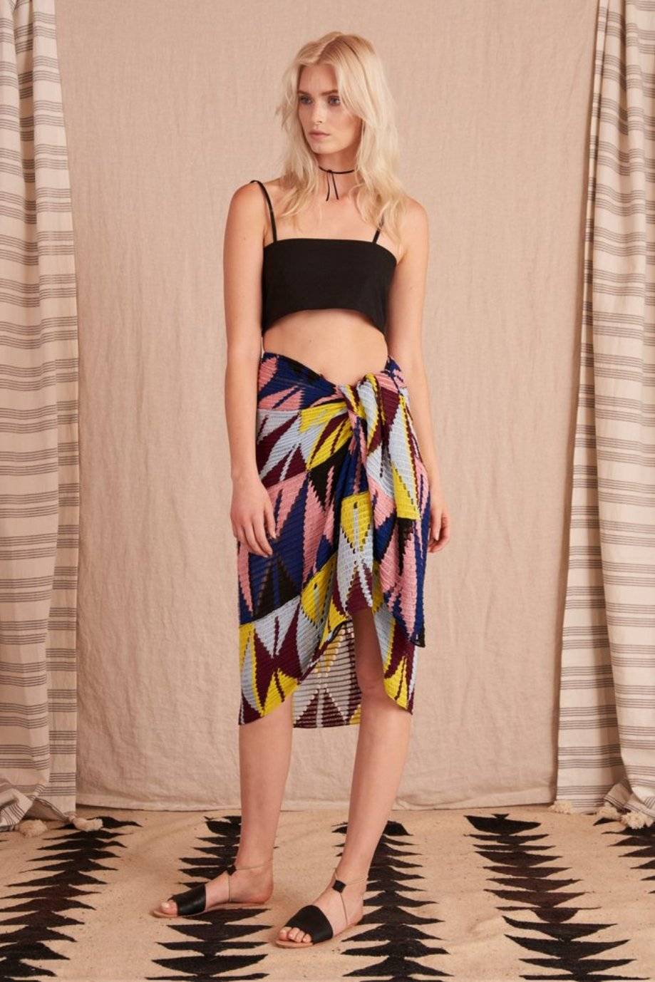 SALE Duma Gehäkelter Pareo/Schal