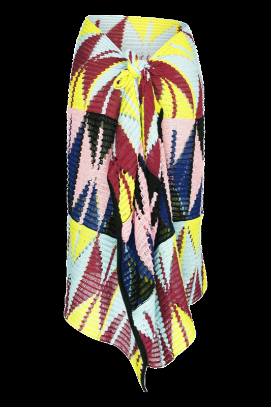 SALE Duma gehäkelter Pareo/Schal