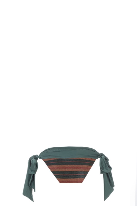 SALE Elysium Halter Triangel Bikini In Grün