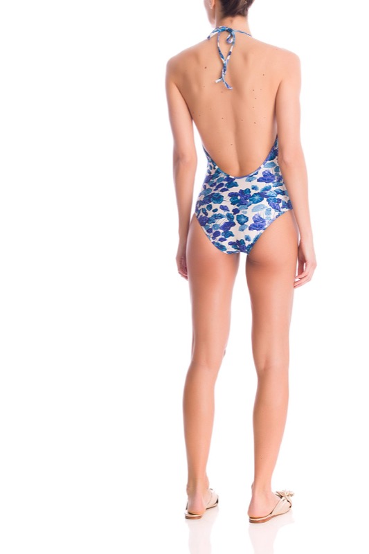 SALE Floraler Badeanzug