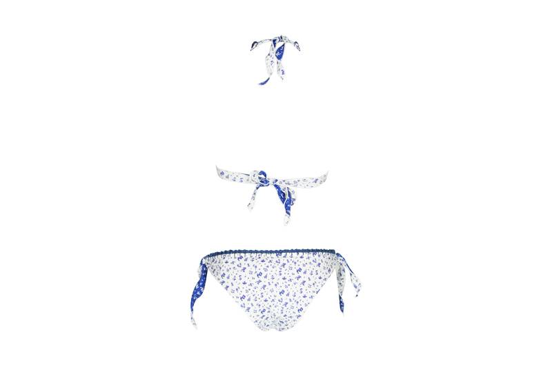 SALE Floraler Halter Bikini