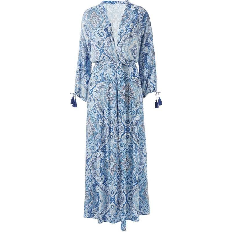 SALE Gabby Mantel Paisley Blue