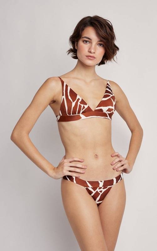 SALE Giraffe Padded Triangel Bikini