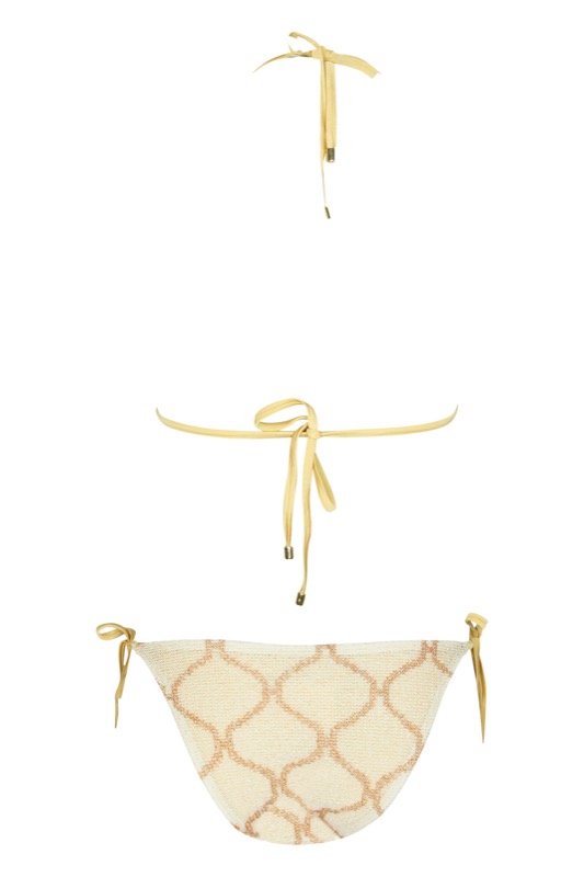 SALE Gold Trinity Padded Triangel Bikini