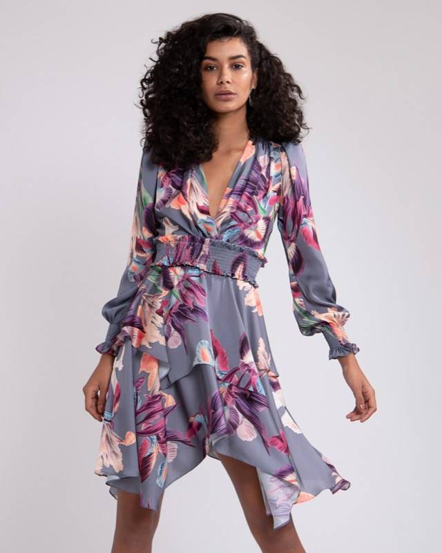 SALE Grace Kleid Grau