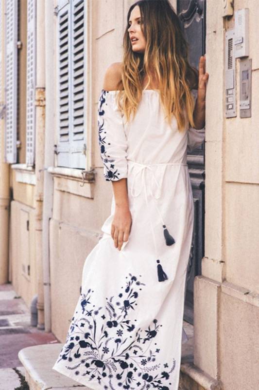 SALE Grimaud Maxikleid