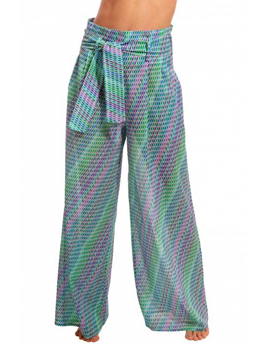 SALE Hochgeschnittene Hose In Grün