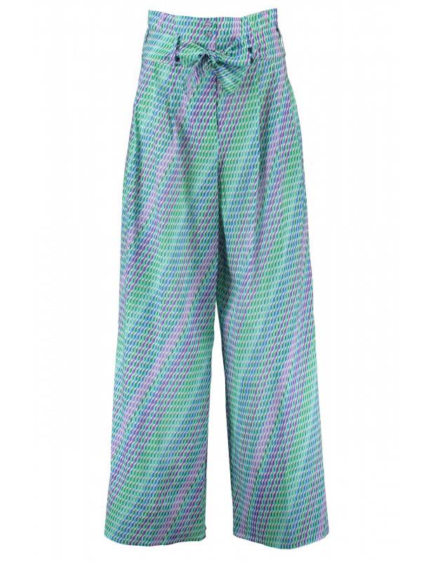 SALE Hochgeschnittene Hose in grün