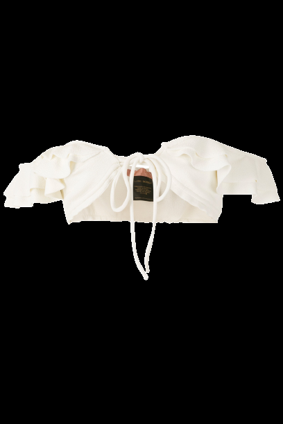 SALE Hopi Padded Bandeau Bikini Off-White