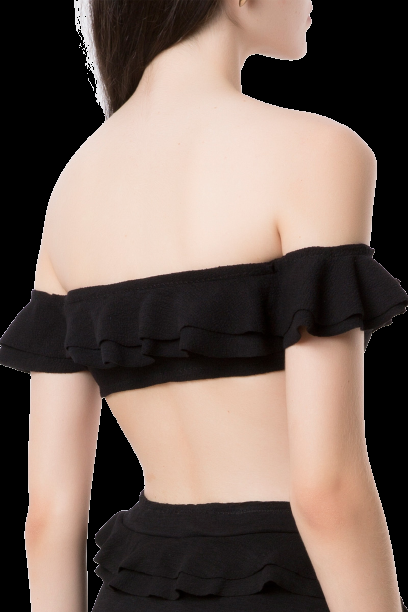 SALE Hopi Padded Bandeau Bikini Schwarz