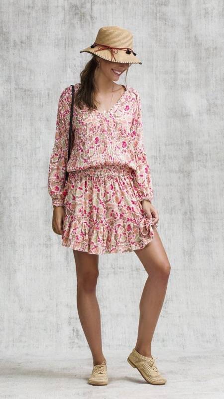 SALE Ilona Minikleid In Pink Yvonne