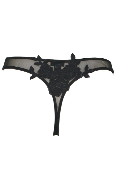 SALE Infea String Schwarz