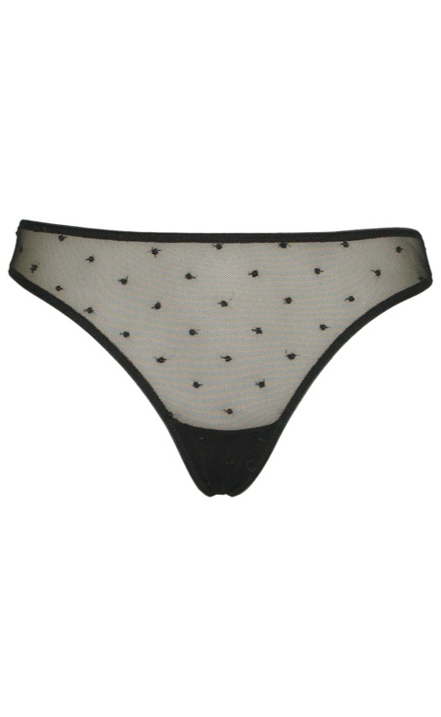 SALE Infea String Schwarz