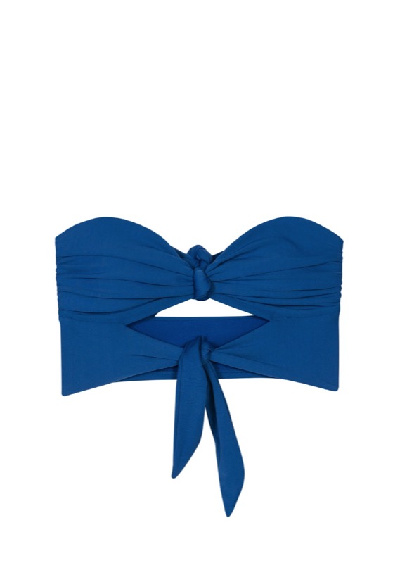 SALE Island Blue Padded Bandeau Bikini
