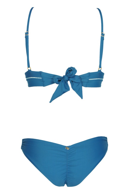 SALE Island Blue Padded Triangel Bikini
