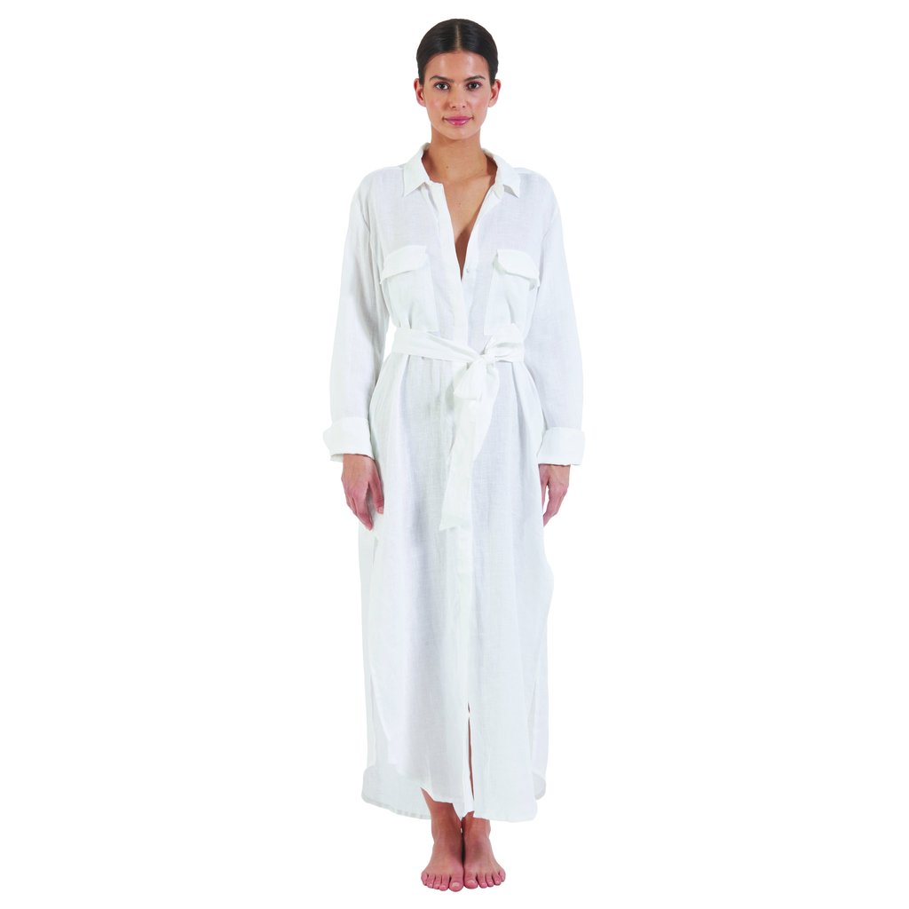 SALE Jamari Kaftan Weiß