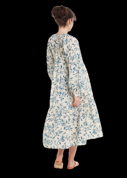 SALE Jaya Birdsong Kleid Off-White