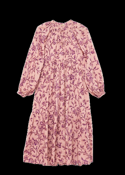 SALE Jaya Birdsong Kleid Rosa