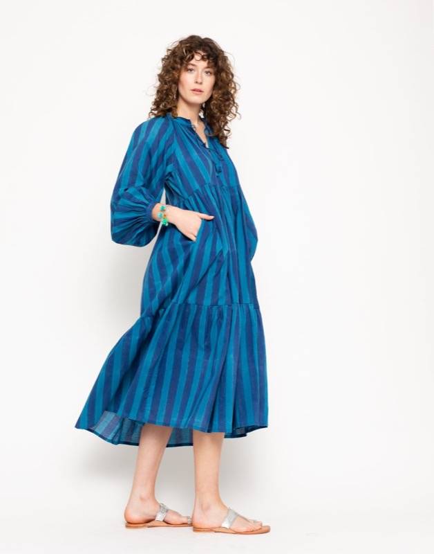 SALE Jaya Riviera Kleid Blau