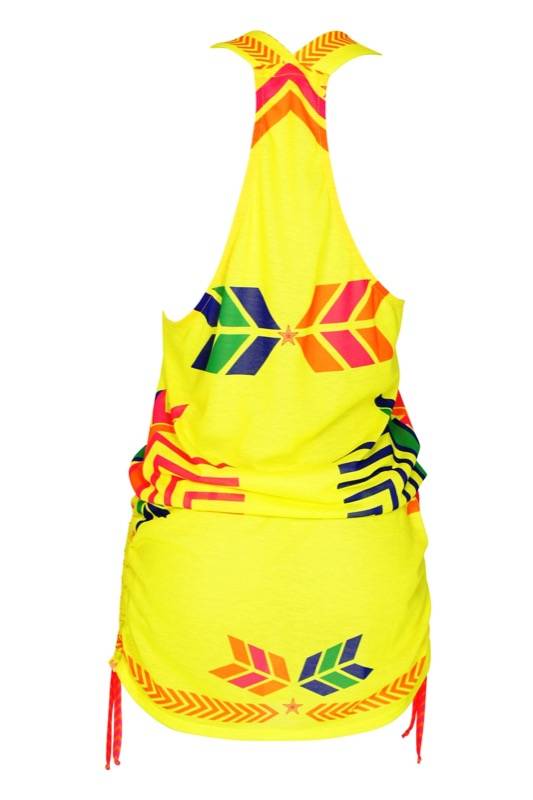 SALE Jerseykleid Navajo In Gelb