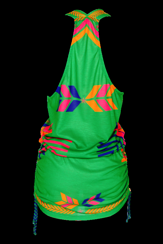 SALE Jerseykleid Navajo In Grün