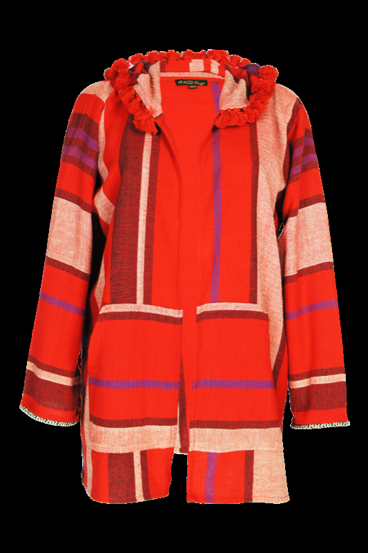 SALE Jua Jacke mit Kapuze