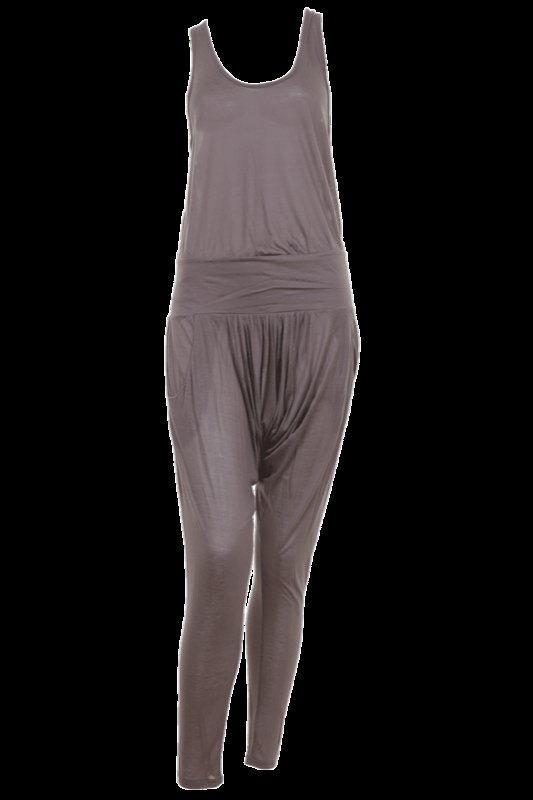 SALE Jumpsuit Grau braun