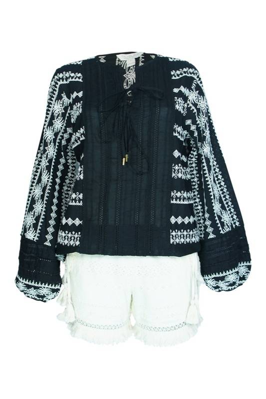 SALE Karlene Spitzen-Short