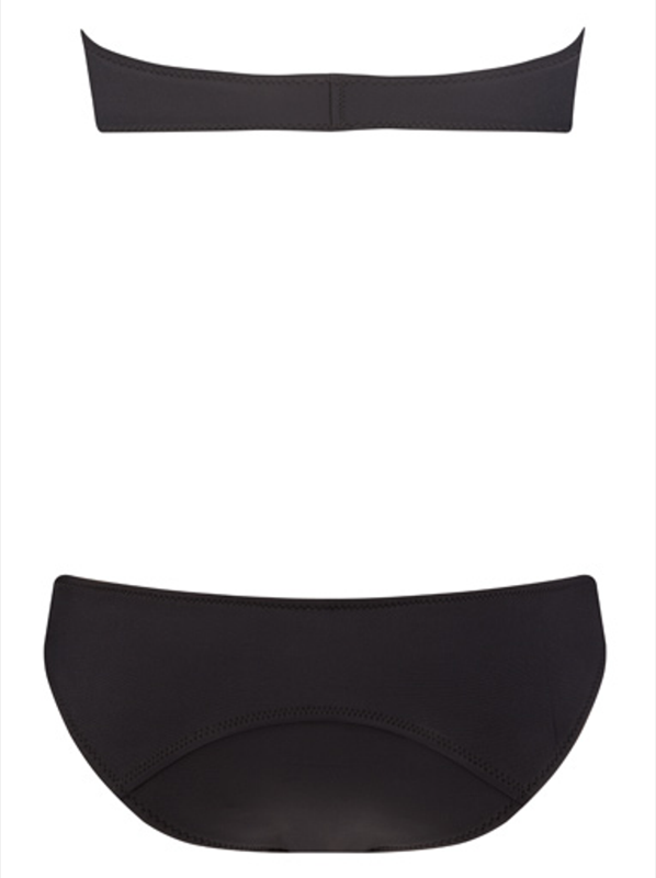 SALE Lauren Neoprene Bikini Black