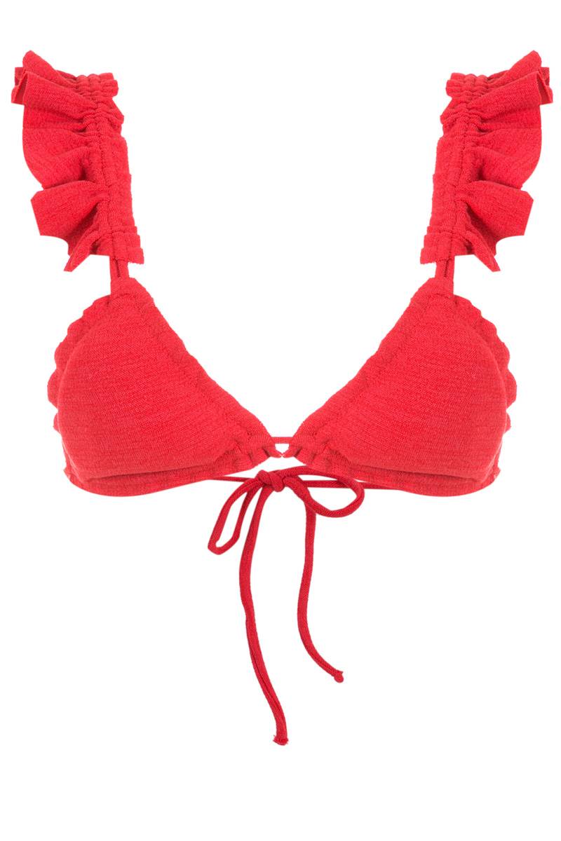 SALE Laven Padded Triangel Bikini Rot