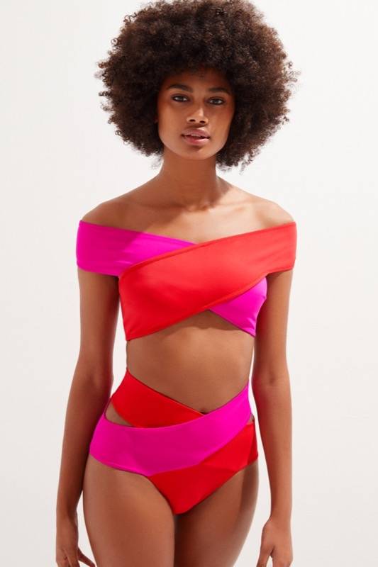 SALE Lucette Bikini Fuchsia/rot