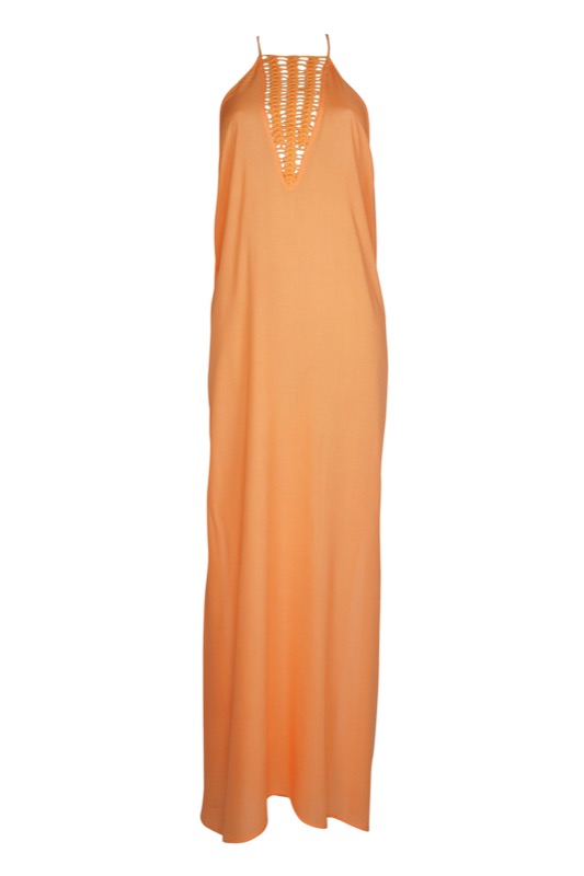 SALE Makawao Maxikleid Aprikot