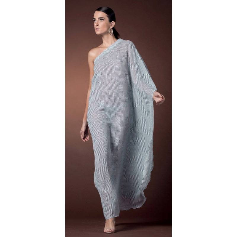 SALE Manuela Maxikleid Aus Seide