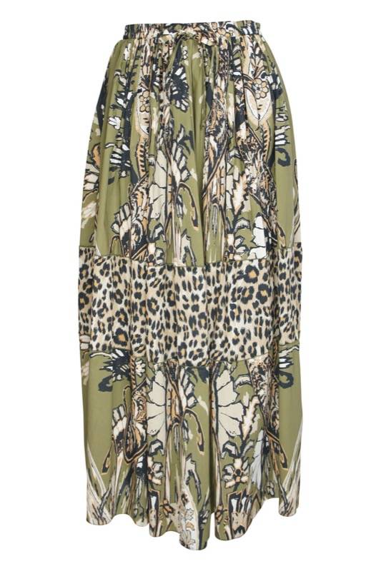 SALE Maxirock mit Mustermix