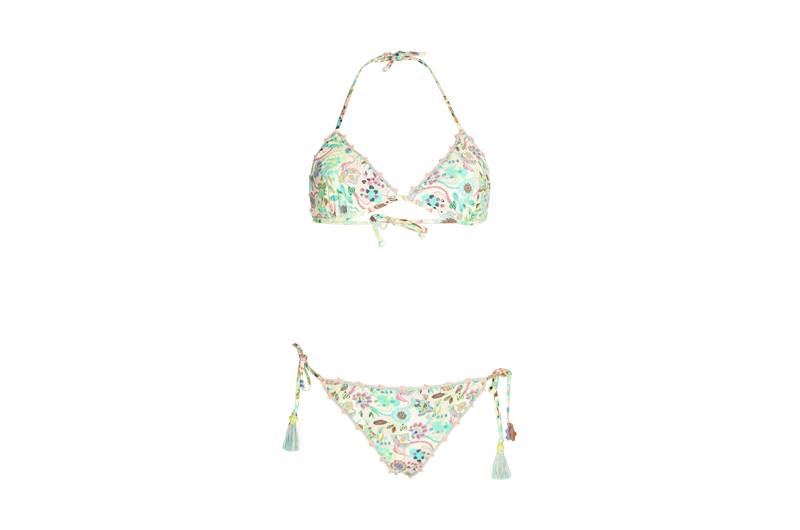 SALE Melissa Wendbarer Triangel Bikini Tropic