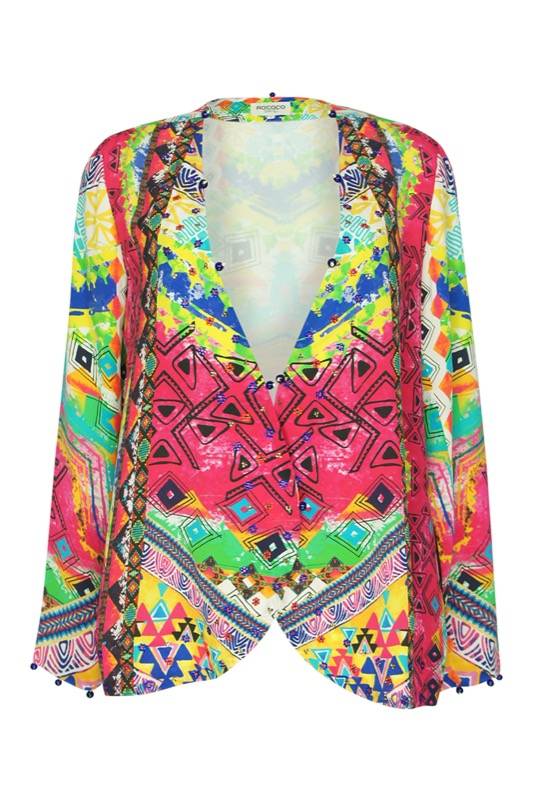 SALE Mexico Blazer Mit Perlendetails