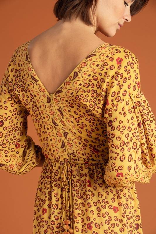 SALE Mia Maxikleid Gelb