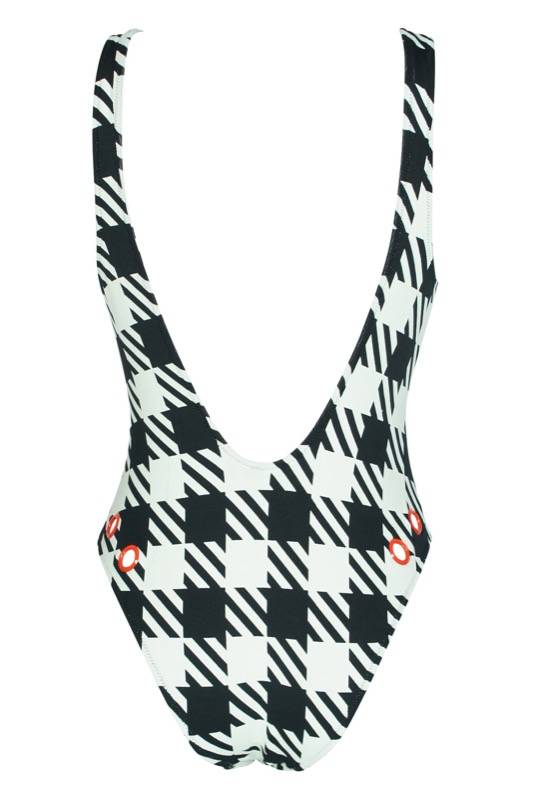 SALE Michelle Badeanzug In Schwarz