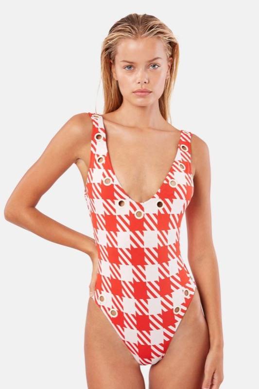 SALE Michelle Badeanzug In Schwarz