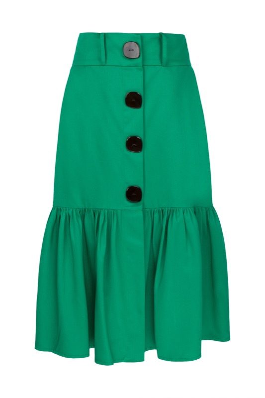 SALE Midirock mit Knöpfen