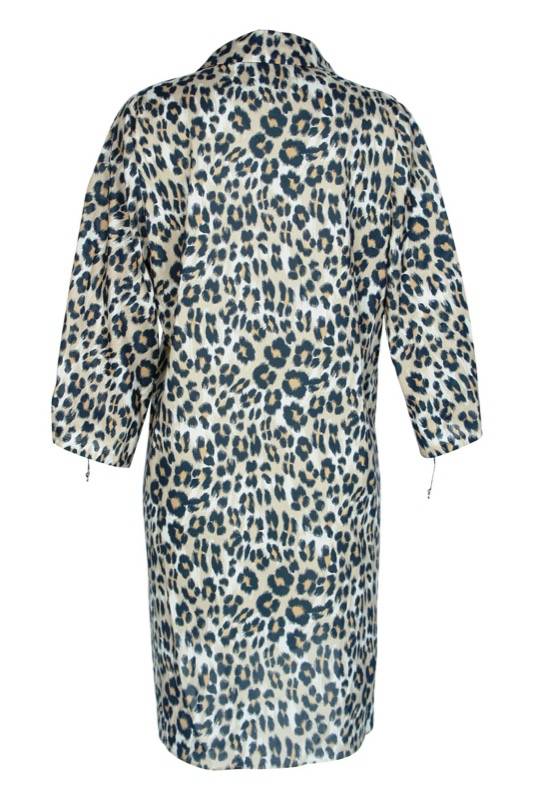 SALE Minikleid Mit Leo-Print