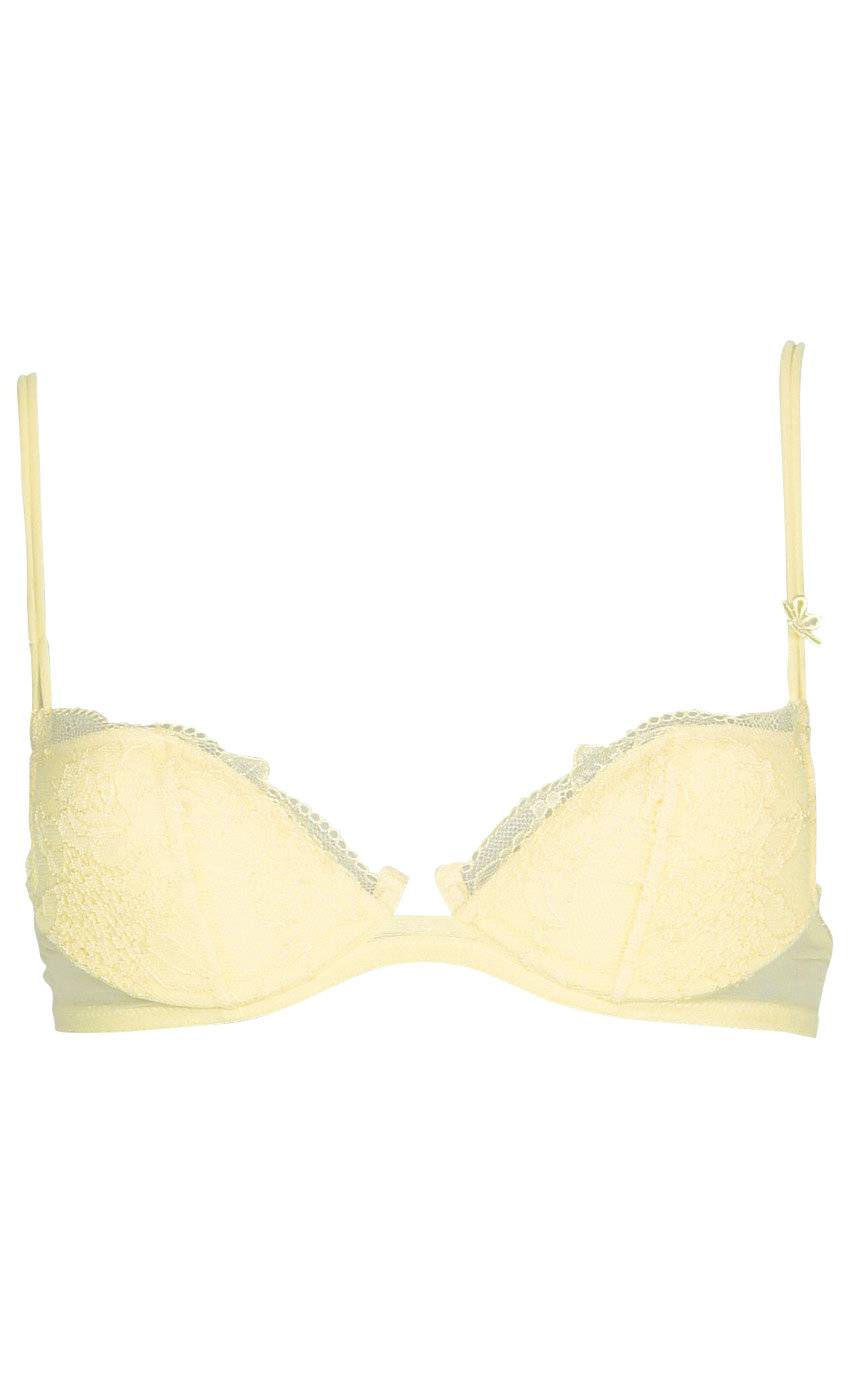 SALE Moonlight Gefütterter BH Gelb