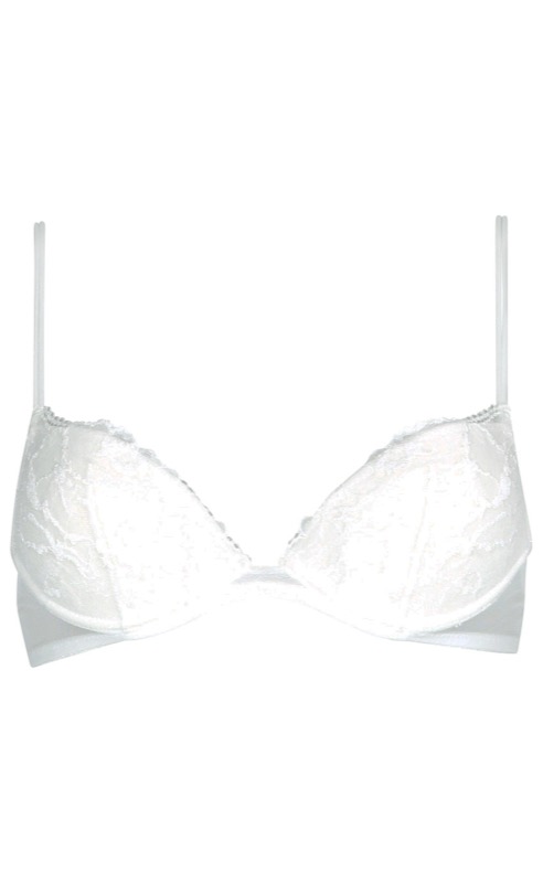 SALE Must Gefütterter BH weiß