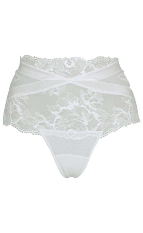 SALE Must High-Waist String weiß