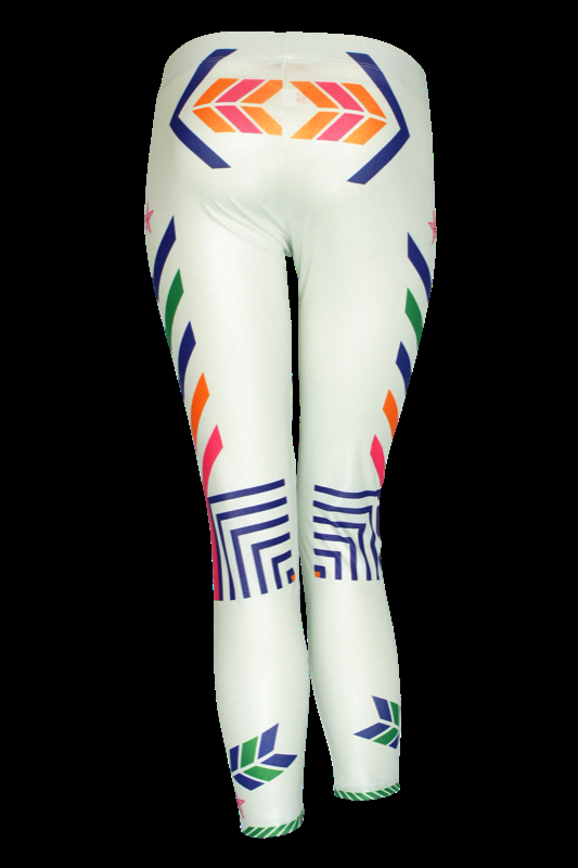 SALE Navajo Leggings In Weiß